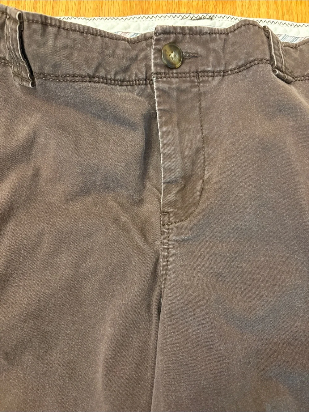 Old Navy Women's Brown Chino Bermuda Shorts
